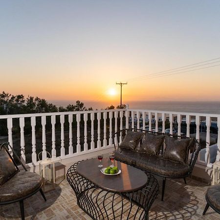 이아 Amarie House With Sea View & Sunset View 빌라 외부 사진