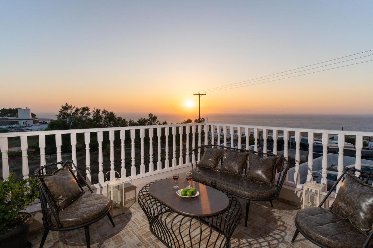 이아 Amarie House With Sea View & Sunset View 빌라 외부 사진
