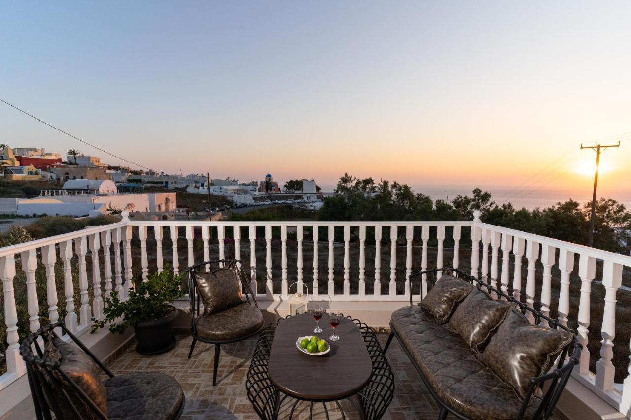 이아 Amarie House With Sea View & Sunset View 빌라 외부 사진